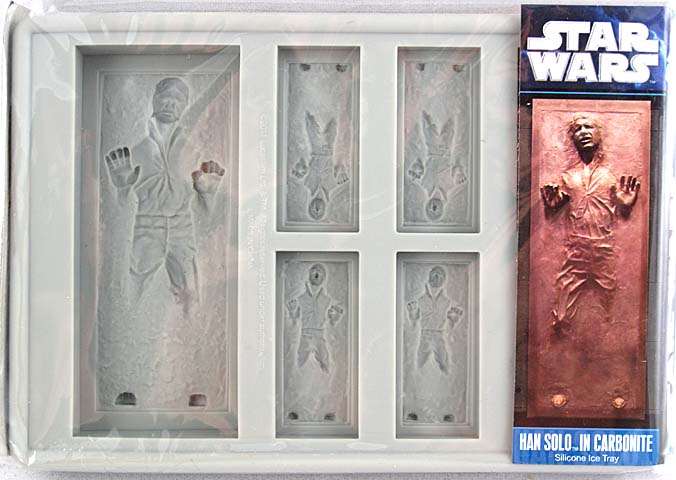 Star Wars Ice Tray Han Solo In Carbonite Ice tray Silicone Jelly Chocolate Cake