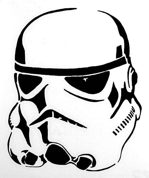 stormtrooper helmet decal