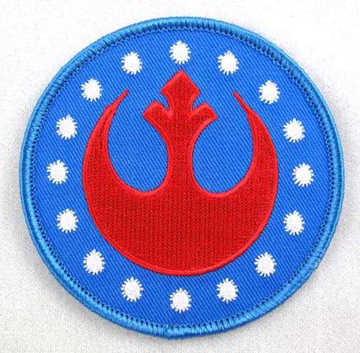 description star wars rebel alliance logo embroidered patch patch 